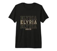 Vintage Elyria Ohio Maglietta Premium