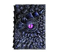 Vintage Embossed Journal - Dragon Eye Hardcover Notebook, Fantasy-Themed Artistic Design, Premium Writing Diary | Decorative Home Accent Enhancing Workspacee, Ideal for Note Taking and Sketching