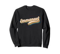 Vintage Emmanuel Nome Personalizzato Emmanuel Felpa