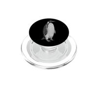 Vintage Engraving Penguin Wildlife Drawing PopSockets PopGrip per MagSafe
