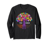 Vintage Environmental Nature Lover Tree Hugger Maglia a Manica