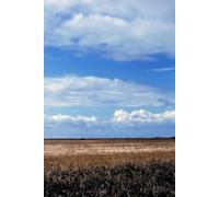 Vintage Expansive Skies Journal: Fair Weather Clouds Over Manitoba Canada 1969
