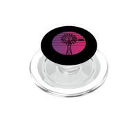 Vintage Farm Windmill Retro Country Graphic Uomo Donna PopSockets PopGrip per MagSafe