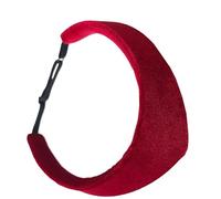 Vintage Fashion Velutinous Ventilazione Testa Piano Sottile Per Matrimonio, Colore: rosso, Taglia unica