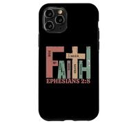 Vintage FEDE Efesini 2:8 Saved by Grace Graphic Gift Custodia per iPhone 11 Pro