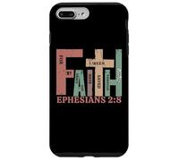 Vintage FEDE Efesini 2:8 Saved by Grace Graphic Gift Custodia per iPhone 7 Plus/8 Plus