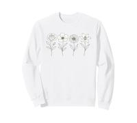 Vintage Floral Boho Flower Felpa