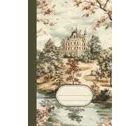 Vintage Floral Composition Notebook: Blue Toile Floral | Christian Bible Verse Journal | Prayer Journal | Sermon Notebook | Inspirational Gift for Mom