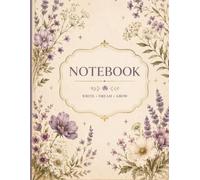 vintage floral notebook: bloom journal for writing ,School, Work & Daily Notes