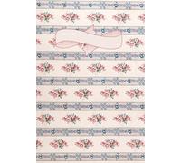 Vintage Floral Notebook: Lined Journal with Elegant Pink Flowers (6x9, 100 Pages)