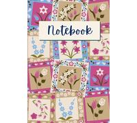 Vintage Floral Postal Stamps Notebook: Antique Botanical Stamp Art | Aesthetic Lined Journal for Writing, School, Office & Gifts