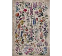 Vintage Flower 2026 Planner Weekly and Monthly: Minimalist Calendar Organizers, goal, to do list