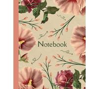 Vintage Flowers Notebook - A Beautifully Designed Journal with Elegant Floral Cover for Writing, Journaling, and Notes | 7.5" x 9.25" Lined Pages for Daily Inspiration and Creativity