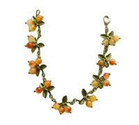 Vintage Foresta Pianta Serie Cranberry Perline Foglie Braccialetti Per Le Donne Ragazze Teen Temperamento Gioielli Regalo Braccialetti di Perline Per Le Donne, Misura unica, come descritto
