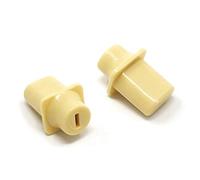 Vintage Forge Cream Ivory Top Hat Pickup Selector Switch Suggerimenti per Fender Telecaster Tele Chitarra Elettrica (confezione da 2) THT40-CRM