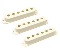 Vintage Forge PCST-PAR - Coperture per pickup a bobina singola in plastica pergamena, per chitarra elettrica Fender Stratocaster Stratocaster Strat (set di 3)