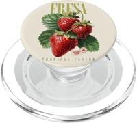 Vintage Fragola Sapore Tropicale Frutta Biologica Botanica PopSockets PopGrip per MagSafe