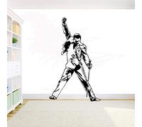Vintage Freddie Mercury Band Decalcomanie Da Muro Musica Rock Boy Bedroom Living Ro
