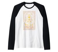 Vintage Freyja Guerriero Vichingo Mitologia celtica norrena Maglia con Maniche Raglan