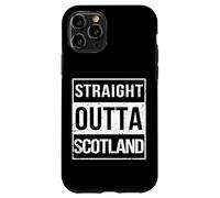 Vintage Funny Straight Outta Scotland UK Great Britain Custodia per iPhone 11 Pro
