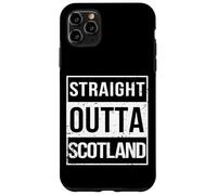 Vintage Funny Straight Outta Scotland UK Great Britain Custodia per iPhone 11 Pro Max