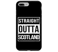 Vintage Funny Straight Outta Scotland UK Great Britain Custodia per iPhone 7 Plus/8 Plus