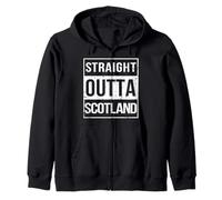 Vintage Funny Straight Outta Scotland UK Great Britain Felpa con Cappuccio