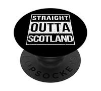Vintage Funny Straight Outta Scotland UK Great Britain PopSockets PopGrip Adesivo