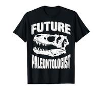 Vintage Future Paleontologo T Rex Teschio Preistorico Maglietta