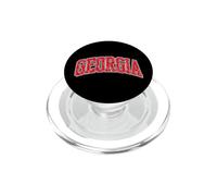 Vintage Georgia GA Classic Retro Red for Men Women Kids PopSockets PopGrip per MagSafe