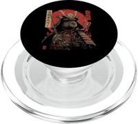 Vintage giapponese arte anime grafica samurai guerriero Capybara PopSockets PopGrip per MagSafe