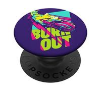 Vintage giapponese JDM Tokyo Giappone Drift Race Car Burn Out PopSockets PopGrip Adesivo