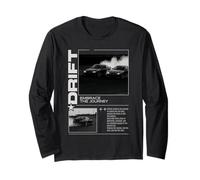 Vintage giapponese JDM Tokyo Giappone Drift Race Car Grafica Maglia a Manica