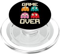 Vintage Gioco Oltre 80 Nostalgia Retrò Arcade Fantasma Vecchio Gamer PopSockets PopGrip per MagSafe