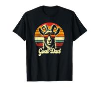 Vintage Goat Dad G.O.A.T Best Goat Daddy Funny Festa del papà Maglietta