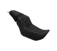 Vintage Gobba Sella Piatto Pan Retro Sedile Sella passeggero anteriore biposto per motocicletta per Harley per Nightster RH975 2022-24 per Special RH975S 23-24(Black -b)