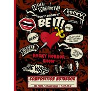 Vintage Gothic Notebook College Ruled: Theatrical Horror Inspired Design for Teen Writers, Theater Teachers & Halloween Fans