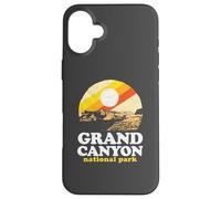 Vintage Grand Canyon Retro Eighties Graphic Custodia per iPhone 16 Plus