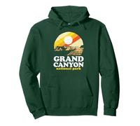 Vintage Grand Canyon Retro Eighties Graphic Felpa con Cappuccio