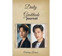 Vintage Gratitude Journal Notebook: Daily Asian actor (Lee Min Ho)