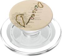 Vintage Grenada & St Vincent e Grenadine Mappa (1730) PopSockets PopGrip per MagSafe