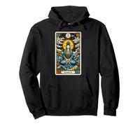 Vintage Guanyin Tarocchi Retro Quan Yin Dea Buddista Felpa con Cappuccio