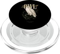 Vintage Gufo Innevato Uccello Arte Natura Guard PopSockets PopGrip per MagSafe