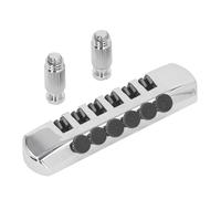 Vintage Guitar Bridge with Studs | Zinc Alloy Replacement for LP/SG/EPI Style Electric Guitars | Improves Sustain & Tuning Stability