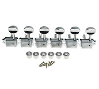 Vintage Guitar chiavi di accordatura 6 Inline Left Handed Chrome