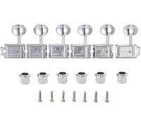 Vintage Guitar chiavi di accordatura 6 Inline Left Handed Chrome