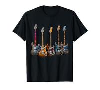 Vintage Guitar Player Country Music Band Guitarist Musician Maglietta
