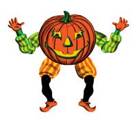 Vintage Halloween Gelenkkobold 2er-Pack