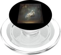 Vintage Halloween Ghost Swing In The Forest Mystical PopSockets PopGrip per MagSafe
