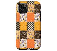 Vintage Halloween Patchwork Inpired Cute Ghost Pumpkin Custodia per iPhone 11 Pro